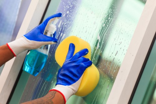 Professional Airbnb cleaning with fresh linens and tidy guest room